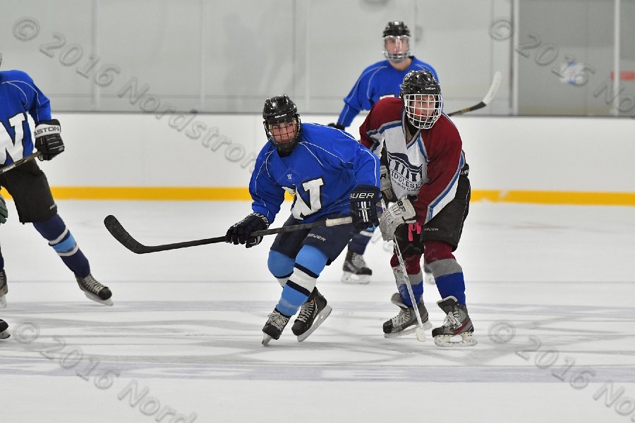 Wheaton College Men\'s Ice Hockey vs Middlesex Community College. - Photo By: KEITH NORDSTROM